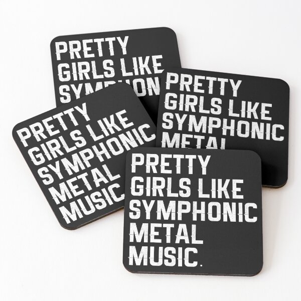Item preview, Pretty girls like symphonic metal music. Love metal music. designed and sold by SweetLog.