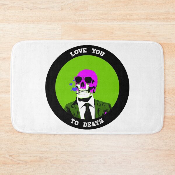 Item preview, Love You To Death Valentine Pop Art Skull designed and sold by PVSKI.