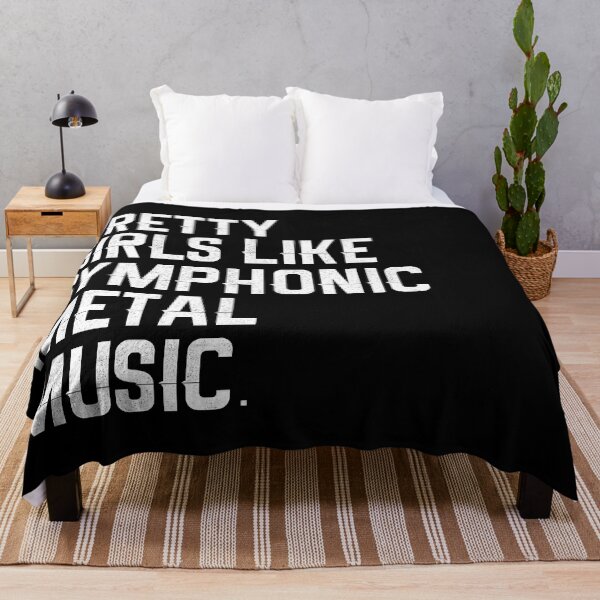 Item preview, Pretty girls like symphonic metal music. Love metal music. designed and sold by SweetLog.