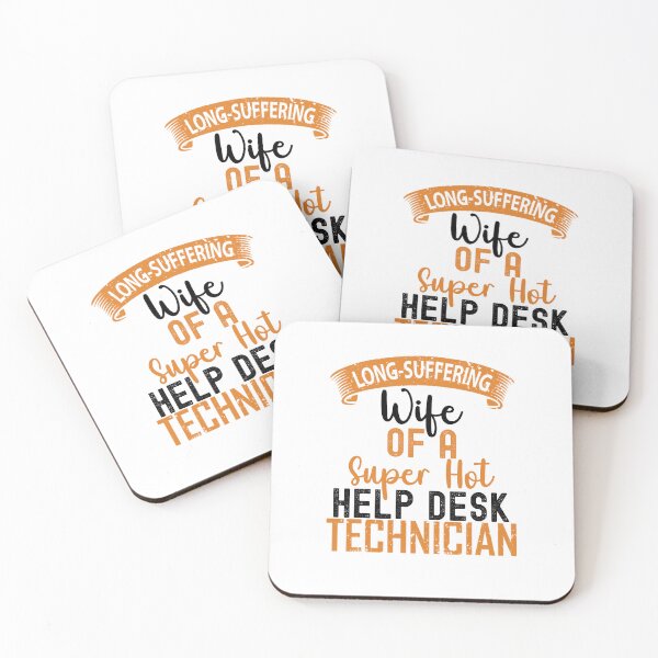 Item preview, Wife Of A Help Desk Technician, Help Desk Technician designed and sold by SportyDogShop.