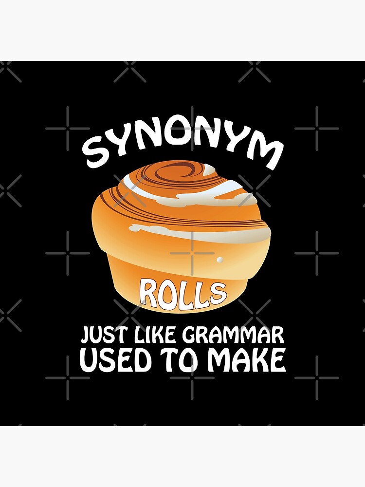 "Synonym Rolls Like Grammar Used To Make Pun" Floor Pillow for Sale by