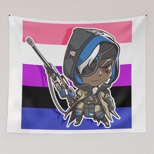 Item preview, genderfluid pride ana ow designed and sold by Jemjae1112.