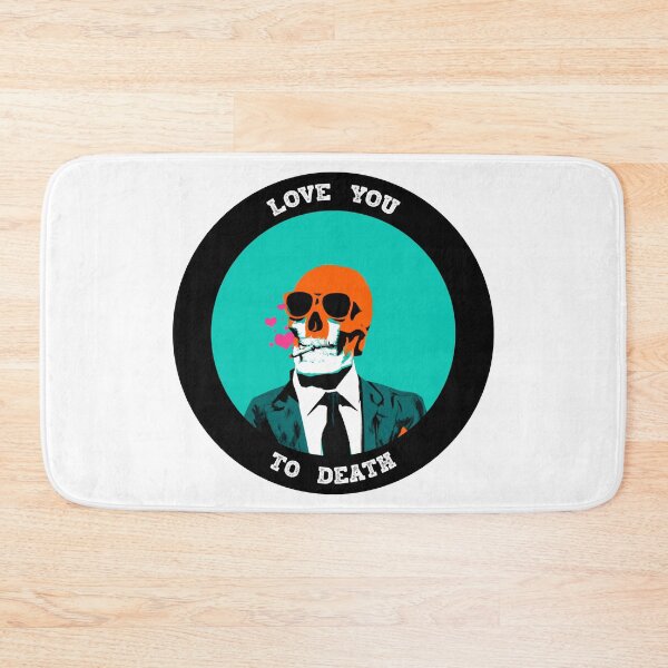 Item preview, Love You To Death Valentine Pop Art Skull designed and sold by PVSKI.