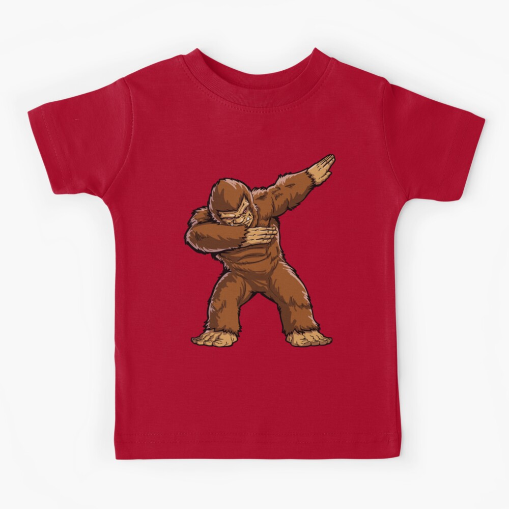 Dabbing Gorilla Shirt Ape Monkey Big Foot Dab Kids Cutting Board