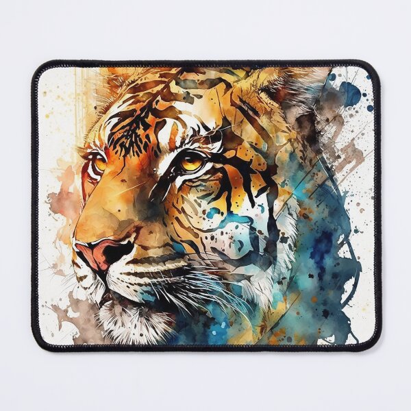 Item preview, Watercolor Tiger designed and sold by GummywormDesign.