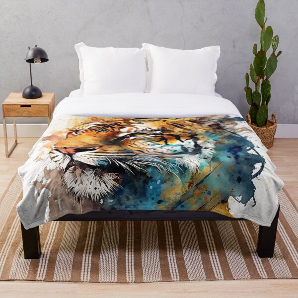 Item preview, Watercolor Tiger designed and sold by GummywormDesign.