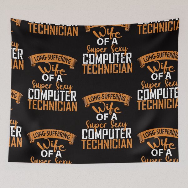 Item preview, Wife Of A Help Desk Technician, Help Desk Technician designed and sold by SportyDogShop.