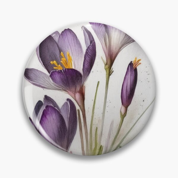 Item preview, Crocus Flowers  designed and sold by Vanover Designs.