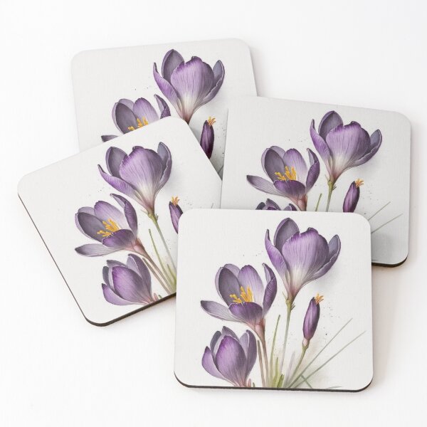Item preview, Crocus Flowers  designed and sold by Vanover Designs.