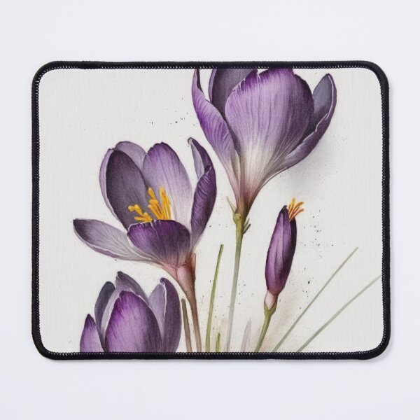 Item preview, Crocus Flowers  designed and sold by Vanover Designs.