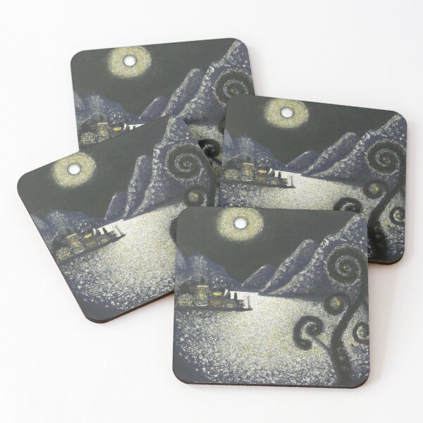 Item preview, Lake Como at night designed and sold by SamJanner.
