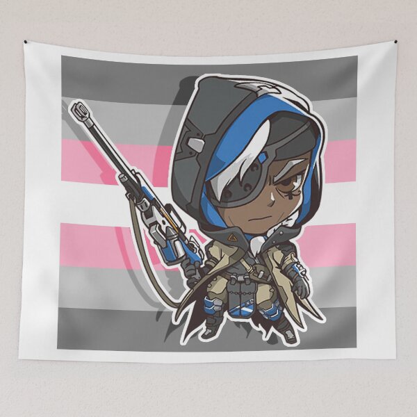 Item preview, demigirl pride ana ow designed and sold by Jemjae1112.