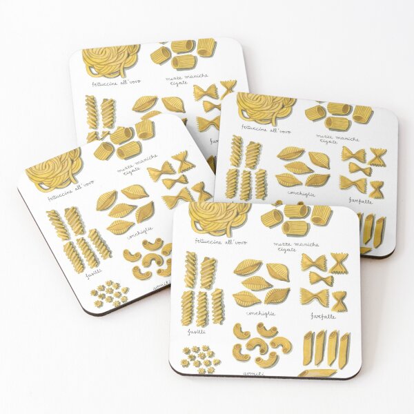 Item preview, Encyclopedia of Pasta, Tasty Food Lovers Poster, Chef Art, Exhibition Poster, Housewarming Gift Kitchen, Pasta Lover, Pasta Guide Print designed and sold by peachcakecanvas.