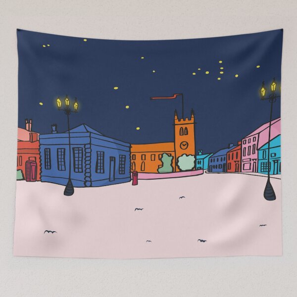 Item preview, TOWN CENTRE AND ST LUKE'S CHURCH | HOLMES CHAPEL designed and sold by axelle1410.