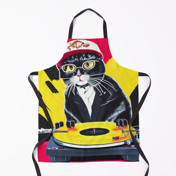 Item preview, The Black and White Beatmaker - The Cool Cat DJ - The Majestic Mixer designed and sold by WBP Mart.