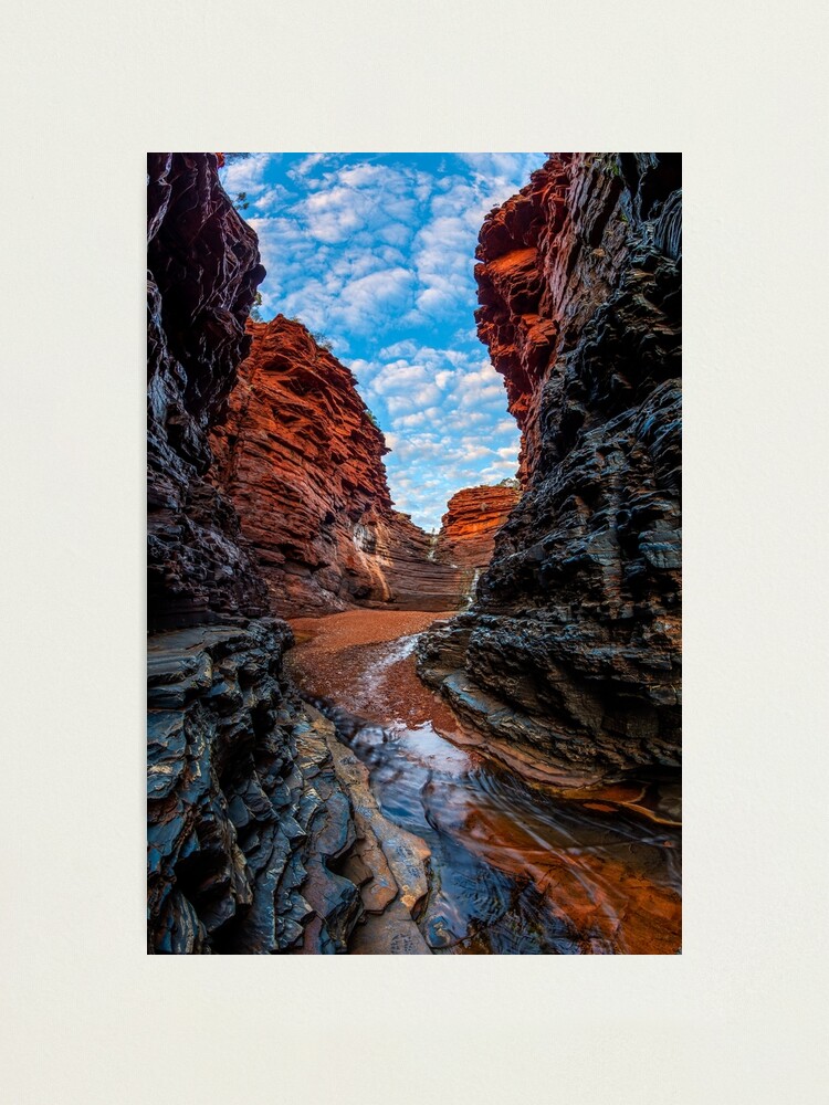 Alternate view of Joffre Gorge, Western Australia Photographic Print