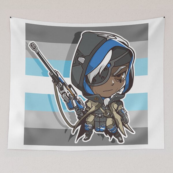 Item preview, demiboy pride ana ow designed and sold by Jemjae1112.