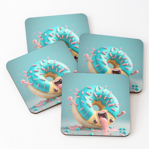 Artikelvorschau, Cartoon Donut V5 entworfen und verkauft von GummywormDesign.