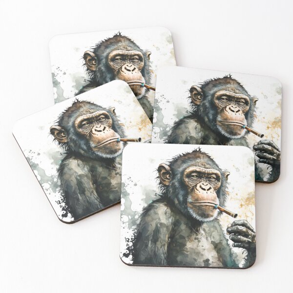 Item preview, Smoking Monkey designed and sold by RealKlitchko.