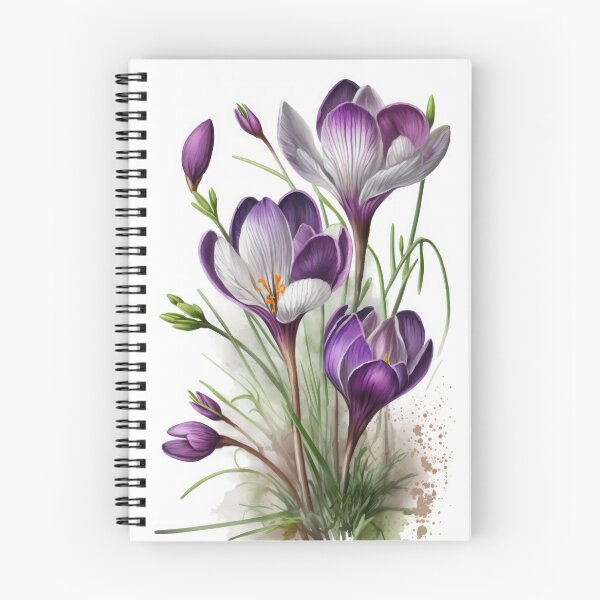 Item preview, Crocus Flowers  designed and sold by Vanover Designs.