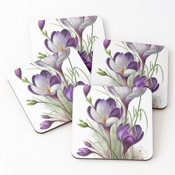 Item preview, Crocus Flowers  designed and sold by Vanover Designs.