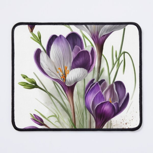 Item preview, Crocus Flowers  designed and sold by Vanover Designs.