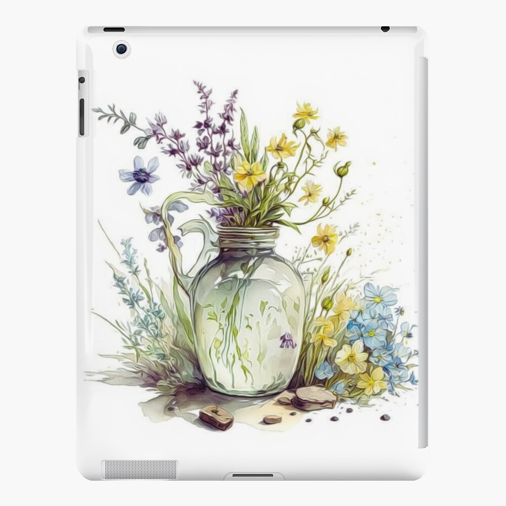 Butterfly Flower Bouquet Art Board Print for Sale by HappyLifeCreate