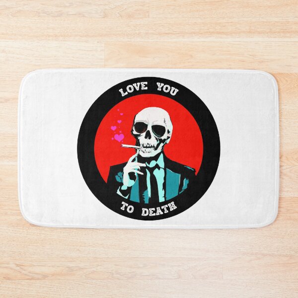 Item preview, Love You To Death Valentine Pop Art Skull designed and sold by PVSKI.