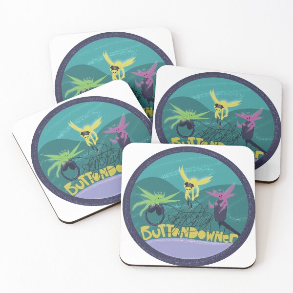 Item preview, Buttondowner - The Cryptid Factor designed and sold by Yebbadimday.