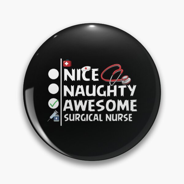 Item preview, Nice naughty awesome surgical nurse   designed and sold by gwanseok22.