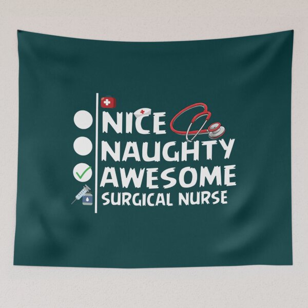 Item preview, Nice naughty awesome surgical nurse   designed and sold by gwanseok22.