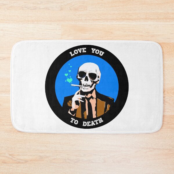 Artikelvorschau, Love You To Death Valentine Pop Art Skull entworfen und verkauft von PVSKI.