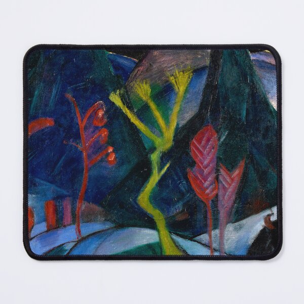 Item preview, Franz Marc Art Prints  A Bison in Winter The Red Bison Franz Marc  designed and sold by TeeARTHY.