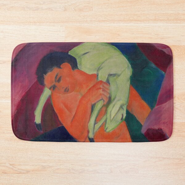 Item preview, Franz Marc Art Prints   Young Boy with a Lamb; The Good Shepherd   Franz Marc  designed and sold by TeeARTHY.