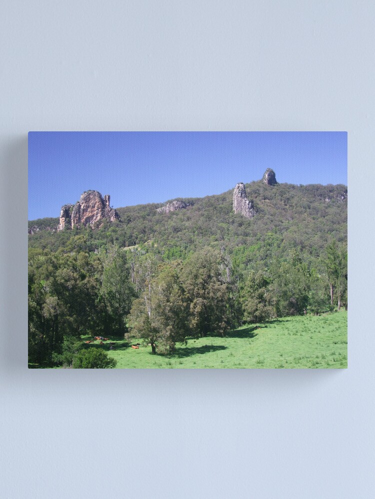 Thumbnail 1 of 3, Canvas Print, Nimbin Rocks designed and sold by theoddshot.