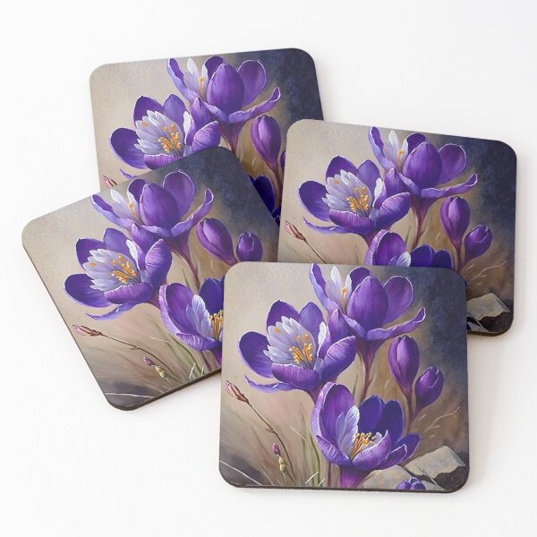 Item preview, Crocus Flowers  designed and sold by Vanover Designs.