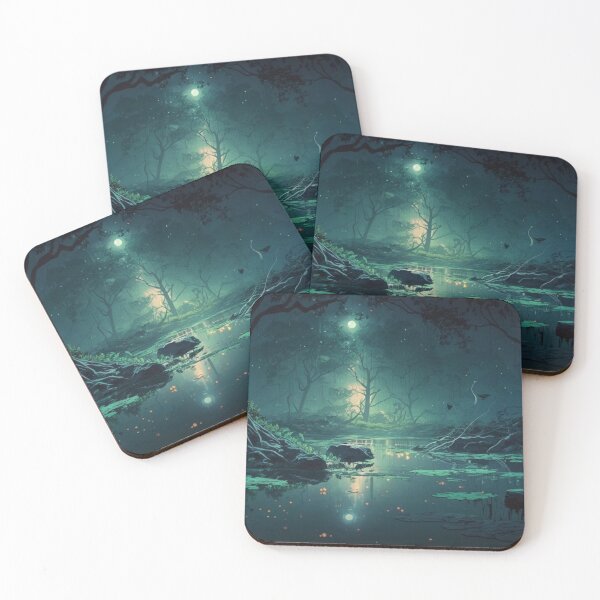 Item preview, Night in the Anime Swamp: Enormous Humidity in 8K Ultra-Realism designed and sold by Y-Elric-Y.
