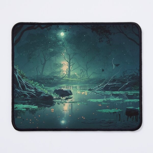 Item preview, Night in the Anime Swamp: Enormous Humidity in 8K Ultra-Realism designed and sold by Y-Elric-Y.