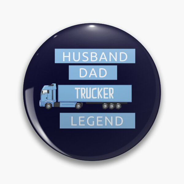 Item preview, HUSBAND DAD TRUCKER LEGEND T-SHIRT designed and sold by SeekingMeaning.