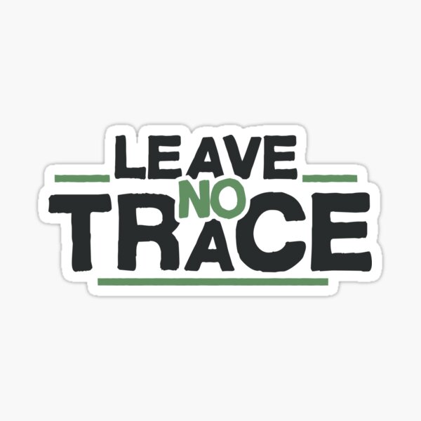 Leave No Trace Sticker