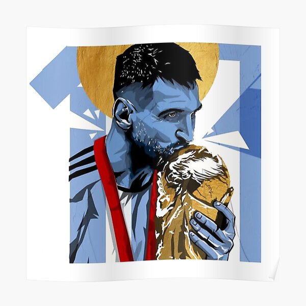 Lionel Jersey The Goat 30 PSG Poster for Sale by Lara Samuel