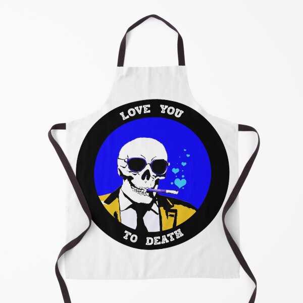 Item preview, Love You To Death Valentine Pop Art Skull designed and sold by PVSKI.