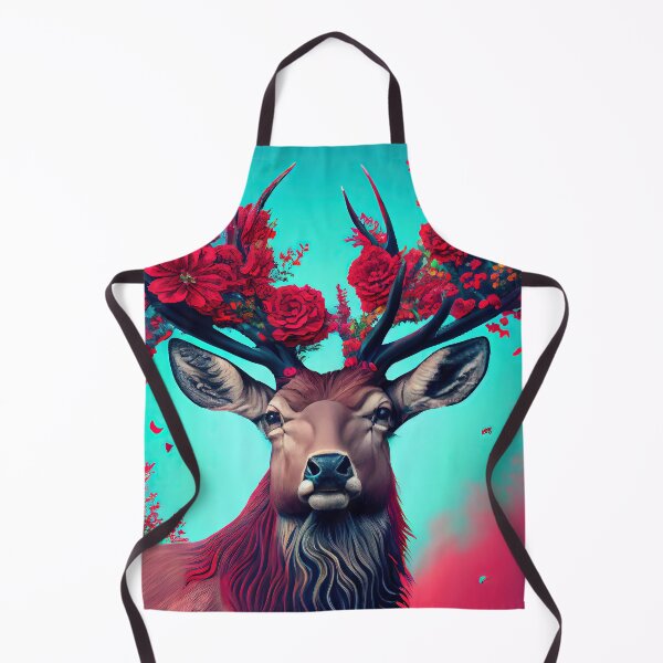 Item preview, Floral Deer Yokai designed and sold by OccultDreams.