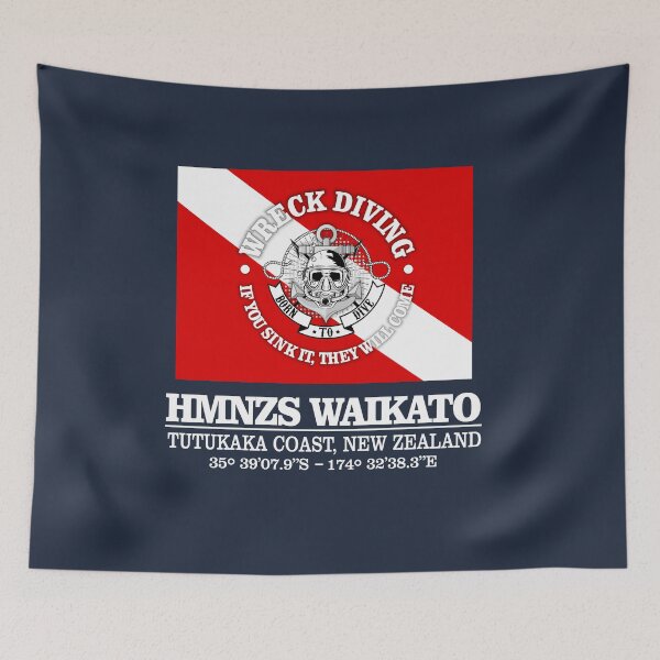 Item preview, HMNZS Waikato (best wrecks) designed and sold by curranmorgan.