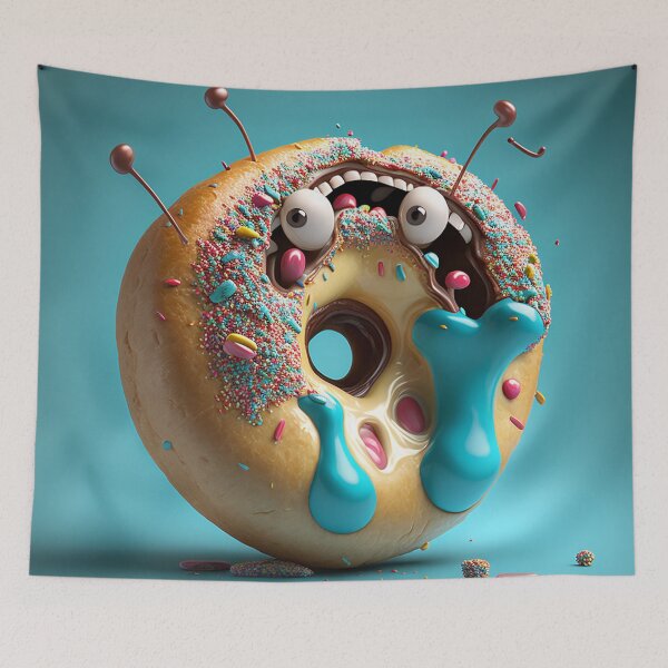 Item preview, Cartoon Donut V6 designed and sold by GummywormDesign.