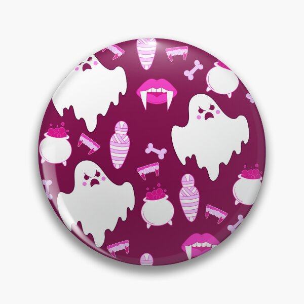 Item preview, Cute Purple Ghost Pattern designed and sold by Preslava Genova.