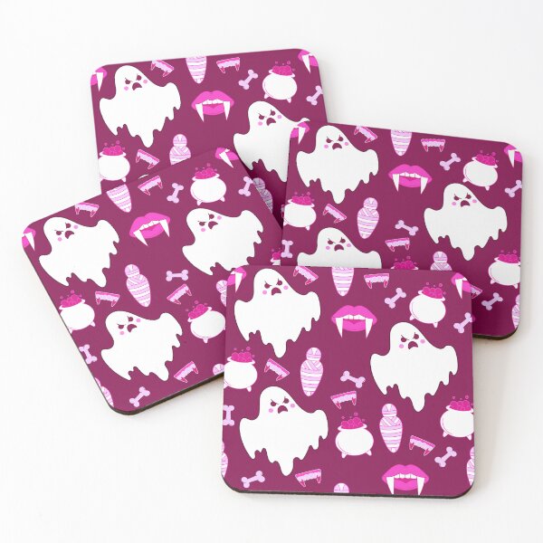 Item preview, Cute Purple Ghost Pattern designed and sold by Preslava Genova.