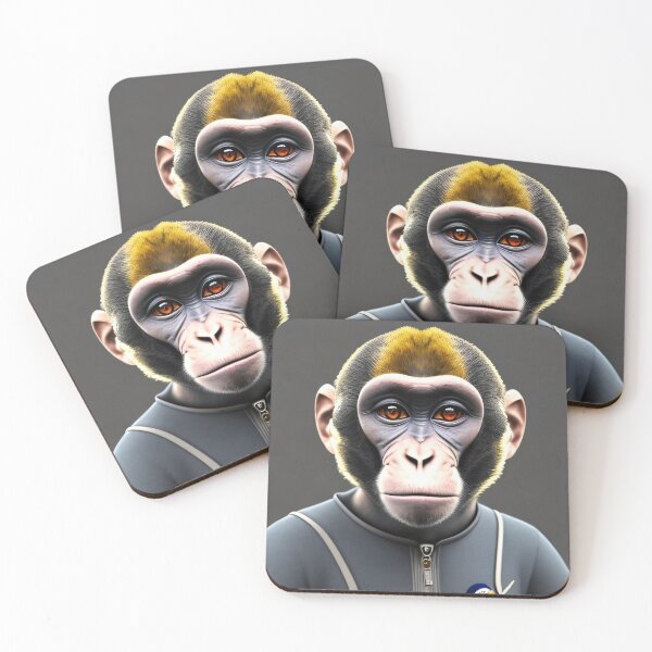 Item preview, space monkey designed and sold by BrigitteCooper.