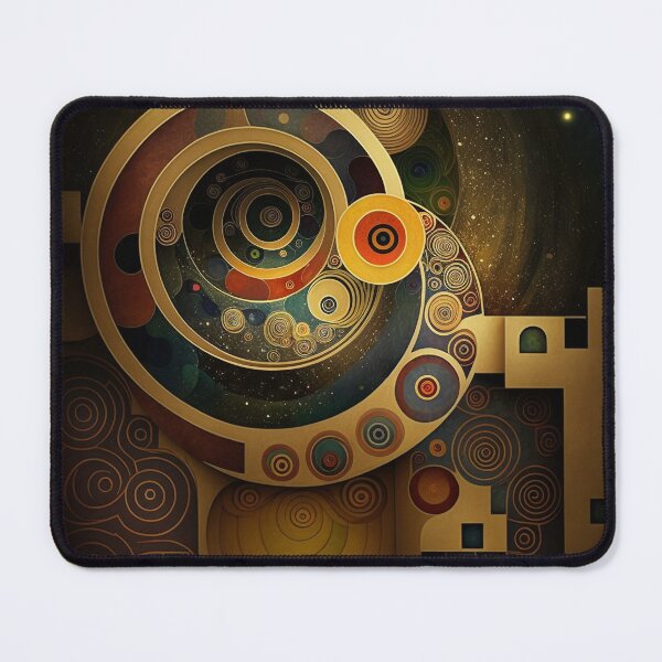 Item preview, Abstraction Klimt style No. 1 designed and sold by AGliveshop.
