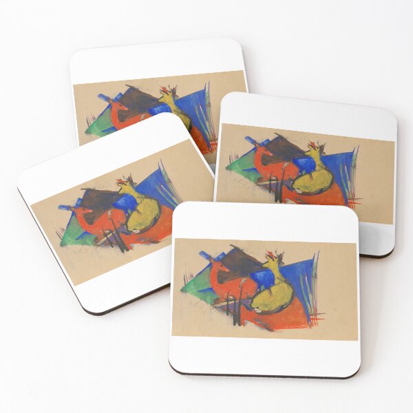 Item preview,  Franz Marc Art Prints   Two Deer Lying Down  Franz Marc  designed and sold by TeeARTHY.